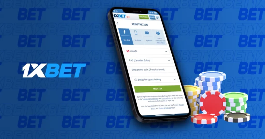 1xBet register